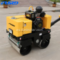 Rodillo compactador vibratorio de doble tambor doble